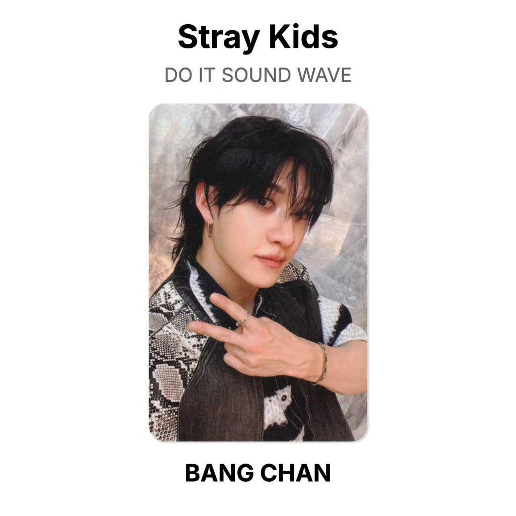 Stray Kids DO IT SOUND WAVE Official Photocard