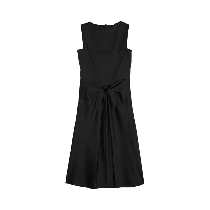 

LESS 2026 Spring X-Type Round Neck Sleeveless Dress M