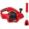 Cordless Electric Drain Auger 7m Flexible Cable Plumbing Snake with LED Light Auto Feed 0-600 RPM Variable Speed Compatible with 18V Lithium-Ion