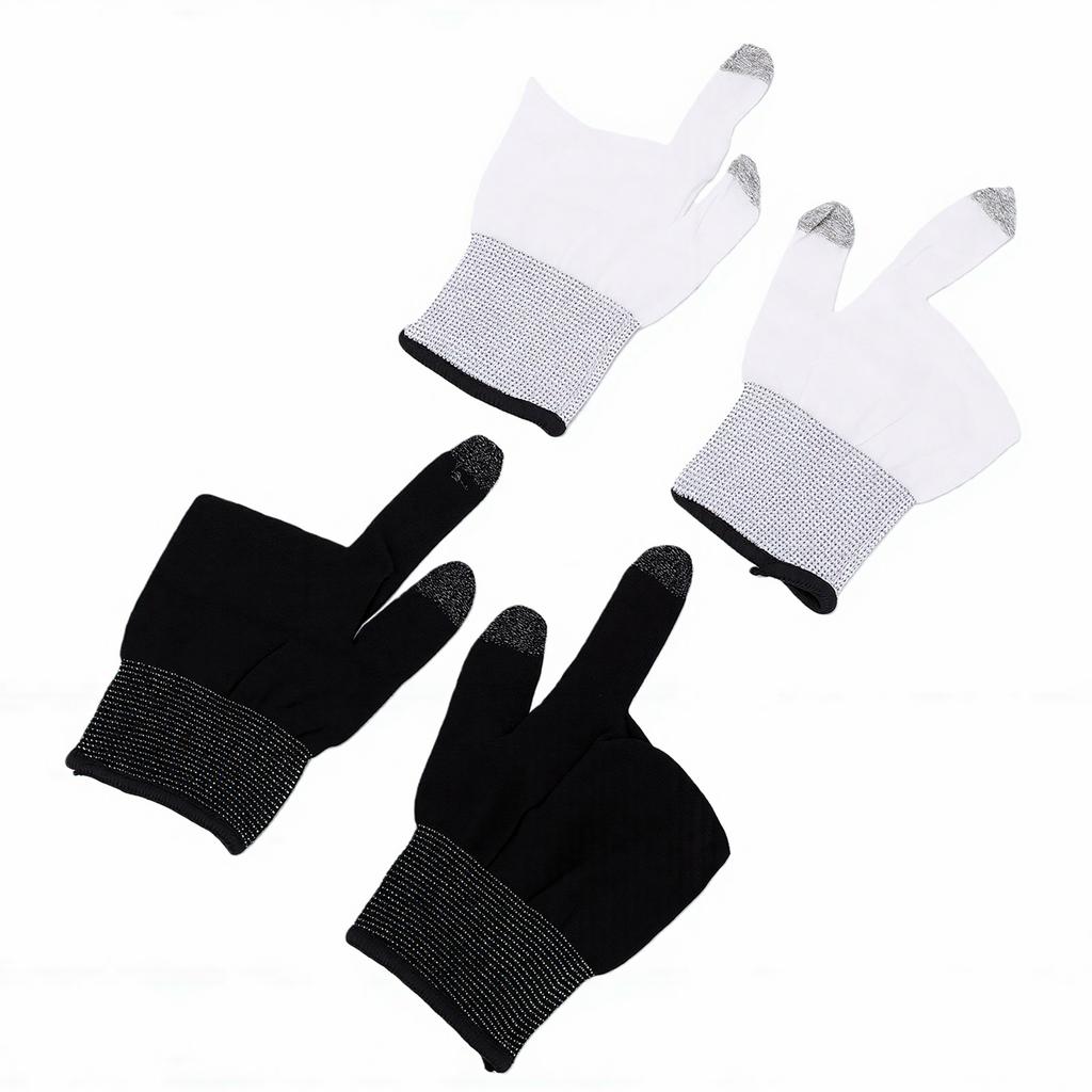 Mobile Gaming Gloves High Sensitive Seamless Touchscreen Gaming Mobile Finger Sleeves