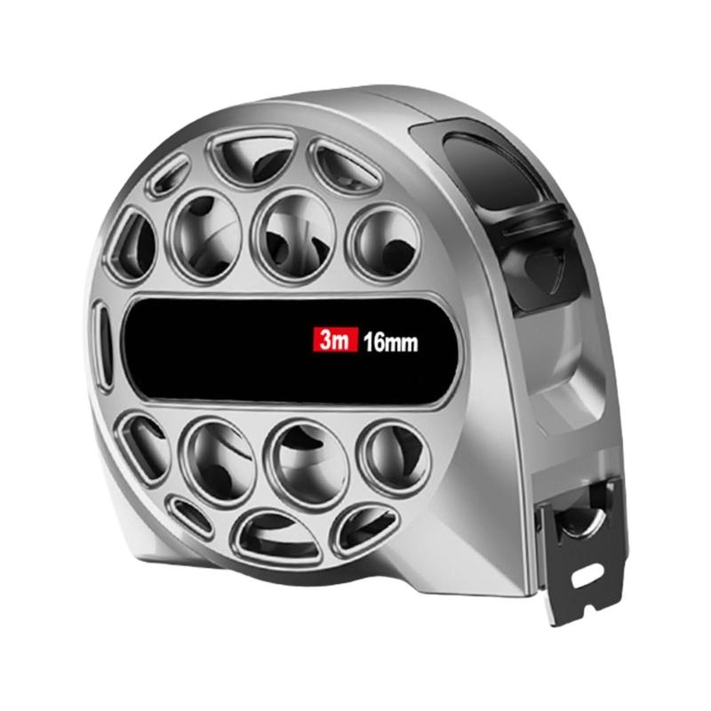 

Selves Locking Tape Measure , 9.8Ft / 16.4Ft /24.7Ft Waterproof Anticorrosion Retractable Ruler Woodworking Measuring Tool