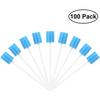Disposable Oral Swabs, Soft Foam Tipped Mouth Swabs for Dental Care, Moisture and Cleaning, Pack of 100