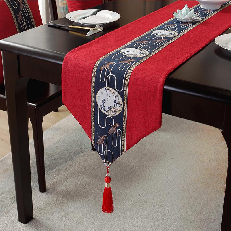 New Chinese Waterproof Table Flag Tea Ceremony, Zen, Tea Mat, Tea Tablecloth Hot Selling Long Tablecloth In Chinese Style
