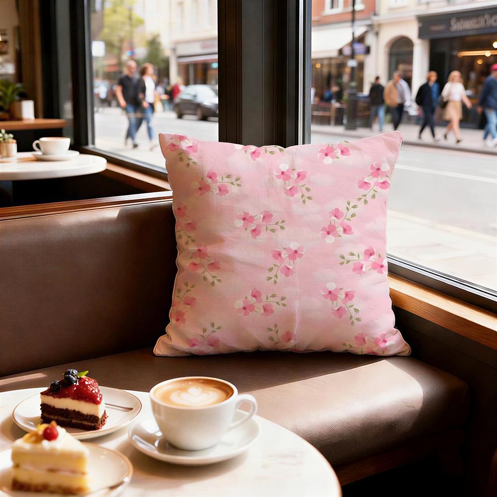 Light pink gentle petals Cushion Cover Decorative Cushions Covers Cover Sofa x Pillow Piece x x Pillowcase