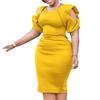 D289 2024 Summer Plus Size European and American Women's OL Temperament Commuting Dress