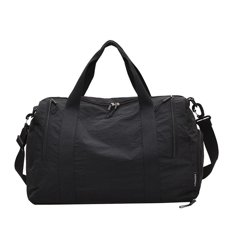 Fashionable Lightweight Gym Bag with Shoe Compartment – Large Capacity Crossbody and Handheld Travel Bag