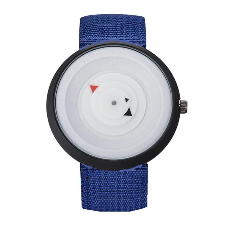 Reloj Hombre Original Brand Boys Watches Men Students Fasshion Nylon Band Design Watch Black Relogio Masculino Montre Homme