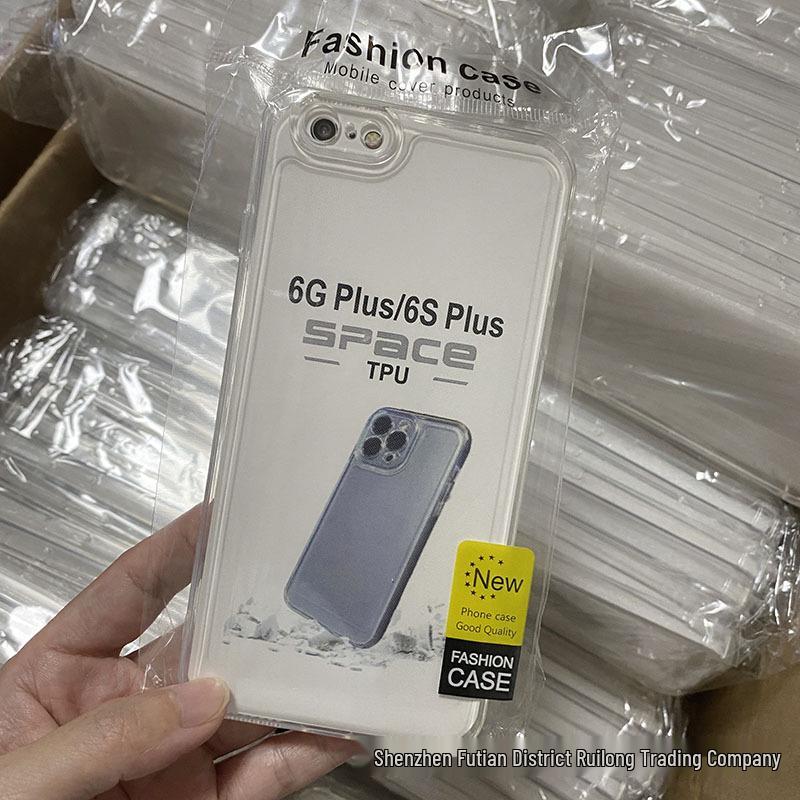 

iPhone 16 Pro Max Clear Anti-Fall Protective Case, Soft Shell for 15 and 13 Pro Max