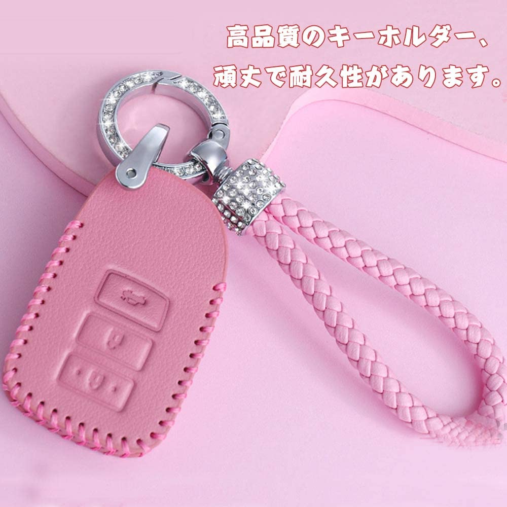Key Case for Toyota, Smart Key Case, Key Cover, Key Holder Designed for Toyota, Toyota 3 Button T8