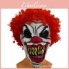 Angstaanjagend Boze Clown Masker Halloween Kerst Horror Feest Attributen Latex