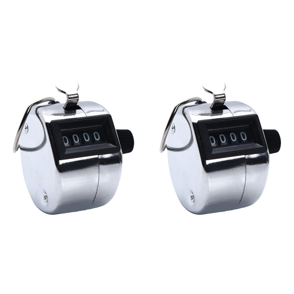 

4 Digit Number Hand Held Tally Counter Mini Mechanical Digital Hand Tally Counter Manual Counting Golf Clicker Training Counter