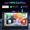 Acodo 2DIN Stereo 7 Zoll Kabelgebundenes Carplay Radio Touchscreen Automotive Multimedia Bluetooth USB TF UKW Radio Autoradio MP5 Player