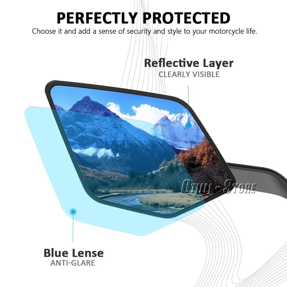 CBR250R CBR600R New Rearview Mirror Motorcycle Wind Wing Adjustable Rearview Mirror For Honda CBR650R 2019-2025 CBR400R CBR150R