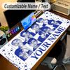 Large Mouse PadStray Kids Custom Name Text Personalized Desk Mat Non Slip Gaming Pad