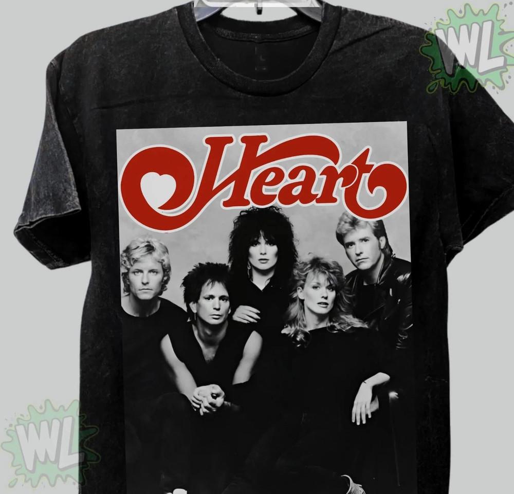 

Heart Band member 2025 Tour Full Size S-5XL Unisex T-Shirt XXXXL