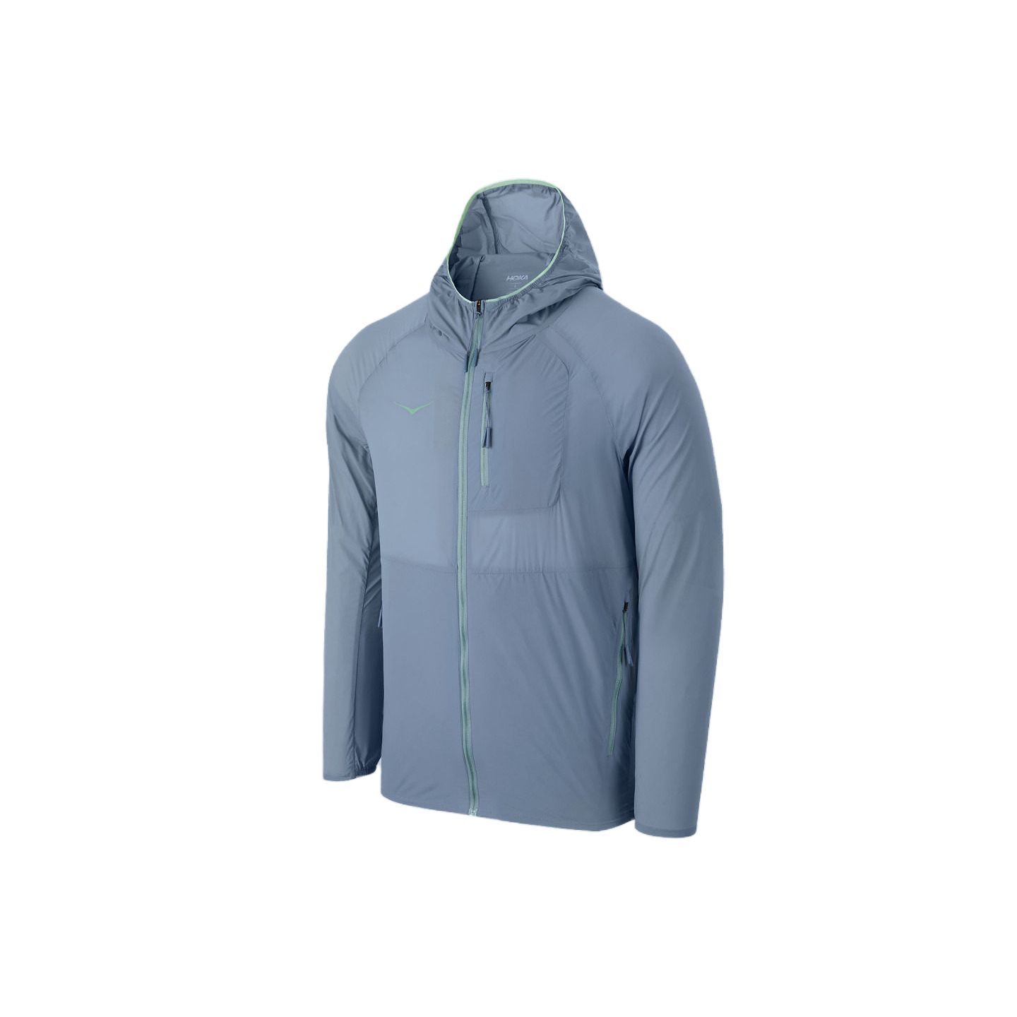 HOKA ONE ONE Lightweight Zip Sports Long Sleeve Jacket Men jackets 1174194-SLTB S