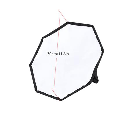 Diffuseur de boîte à lumière pour flash universel portable de 30 cm pour Speedlite externe