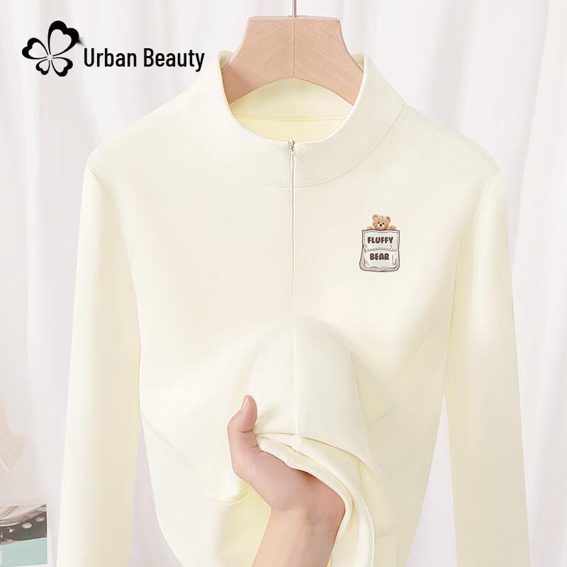 Women s Half-Zip Fleece Base Layer Top L