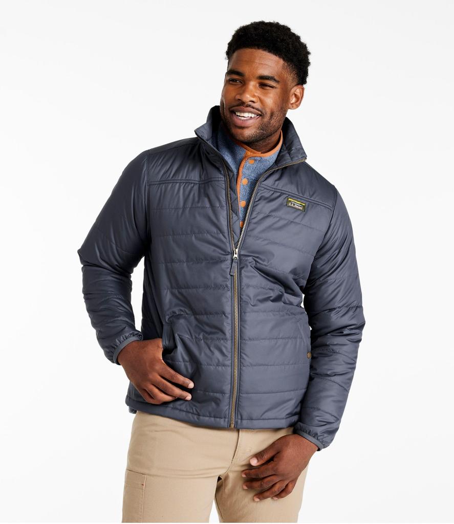 LLB Mountain Classic Puffer Jacket US Fit Regular S Tmavě borovicově zelená 1000184626 pánské