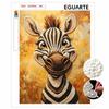 Pearl Painting Diy Sticky Diamond Creative Zebra Animal Portrait Diamond Painting Kit Living Room Hanging Painting