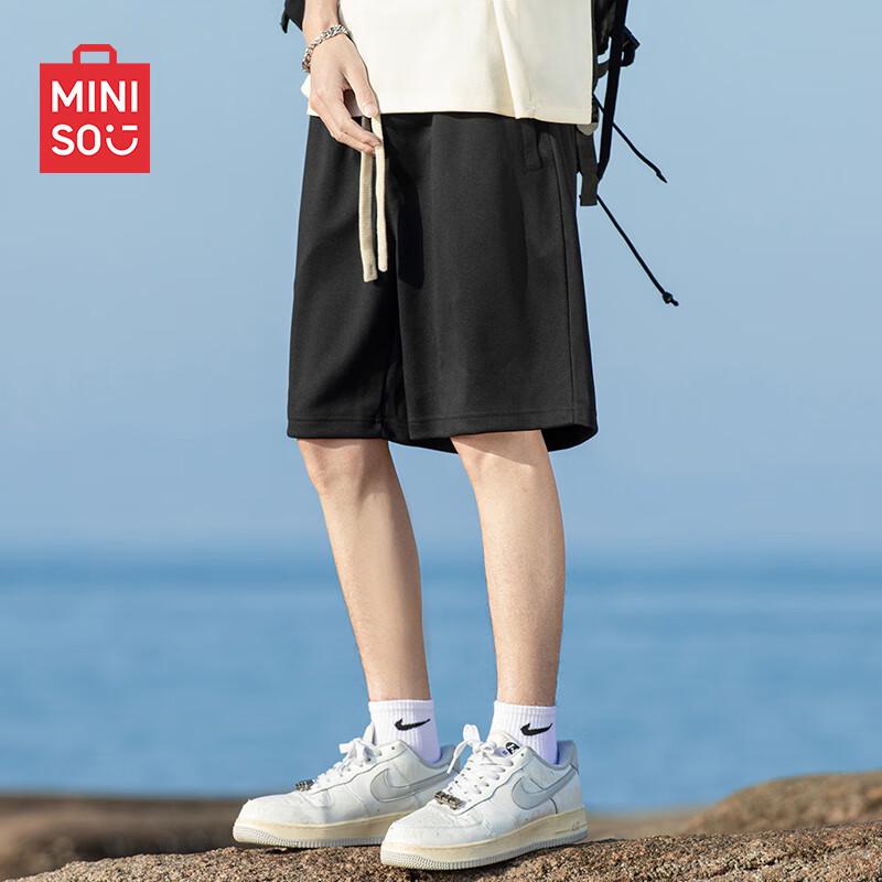 MINISO Men s Summer American Casual Basketball Shorts M