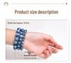 Mei Zhuo 5A Grade Natural Grey Moonstone Labradorite Beads for DIY Jewelry Crafting