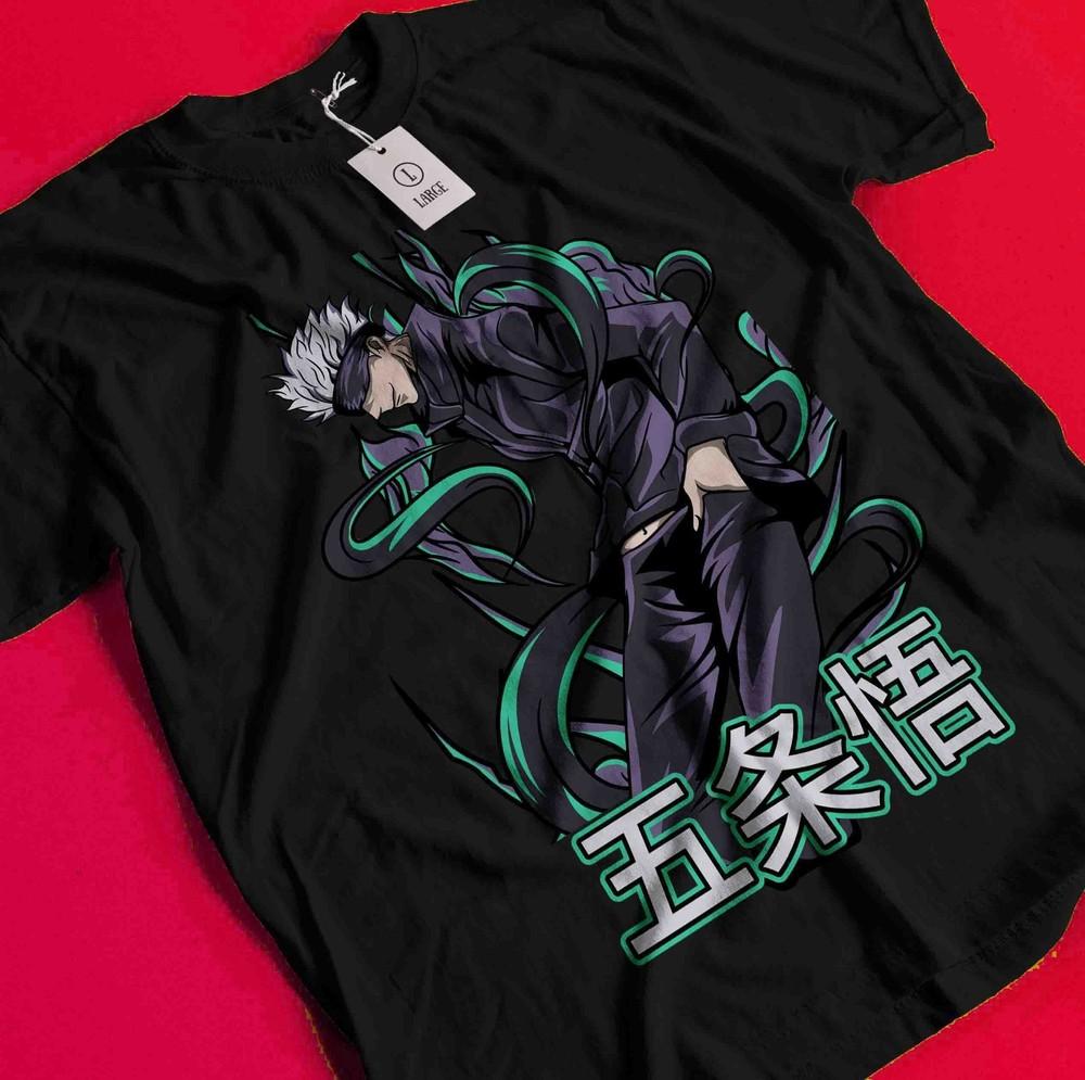 Gojo Satoru T-Shirt Geto Suguru Shirt Jujutsu Kaisen Tshirt Toji Tee Sukuna Toji BB1622