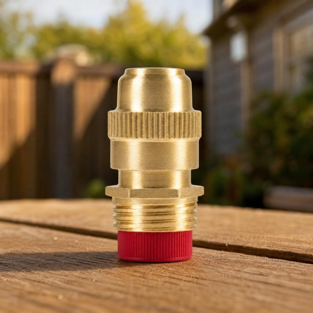 5PCS Gold Misting Nozzle Brass Irrigation Nozzle Durable Water Spray Head  Greenhouse Misting S