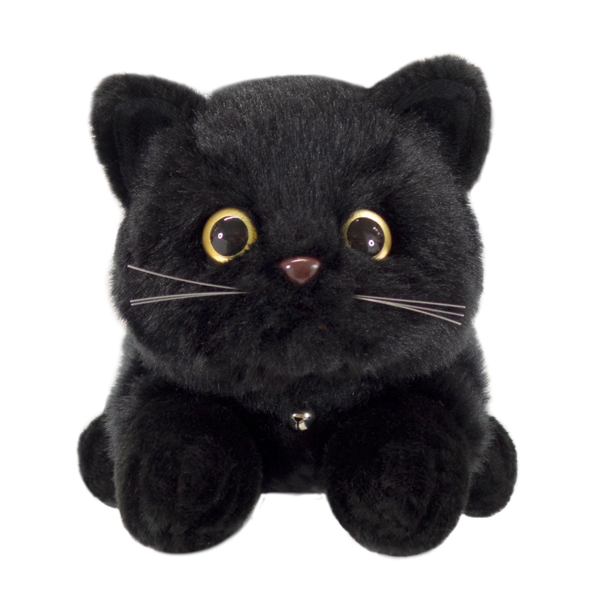 

Yoshitoku Koneko Series Black Plush Toy 31cm 180847 Size Approx. чёрный