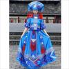 Zhuang Ethnic Dance Performance Costume Set
