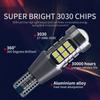 2PCS T15 Signal Lamp W16W LED 921 912 Bulb 12V Super Bright 3030 SMD Tail Lamp Led Canbus Auto Backup Reserve Lights