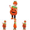 Vibrant Orange Pumpkin Fancy Dress For Children Halloween Celebration Events