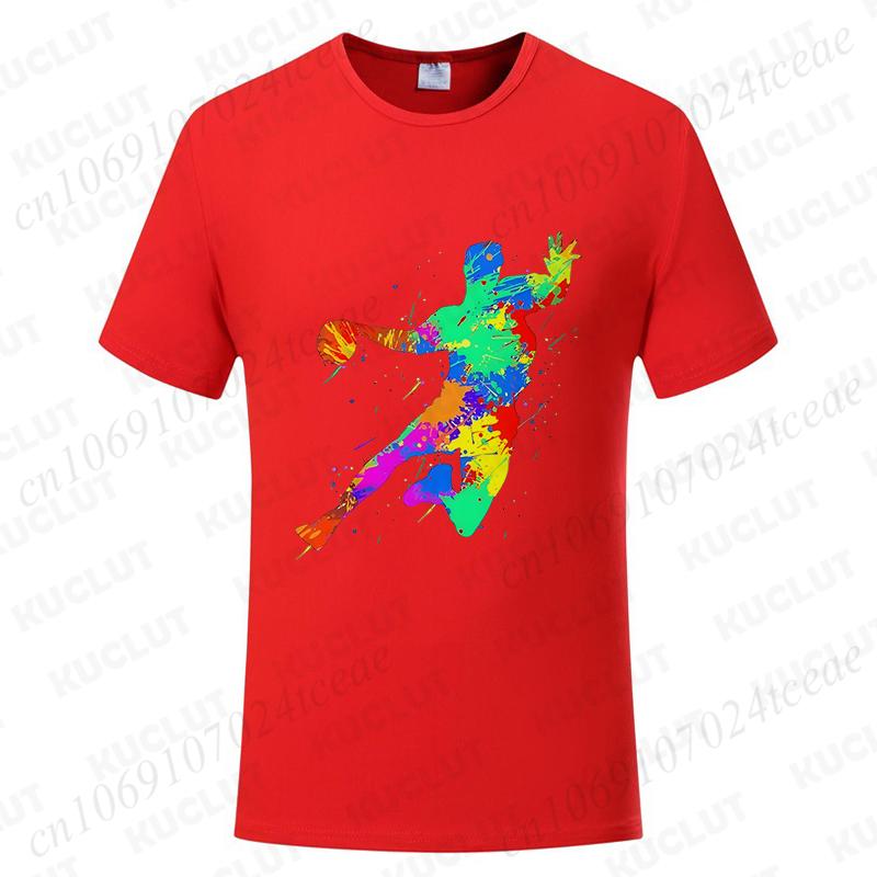 Handball Player Funny Designs Graphic Tops for Men Women T Shirts Summer ShortSleeve Tees Clothing Casual Trendy Tshirts