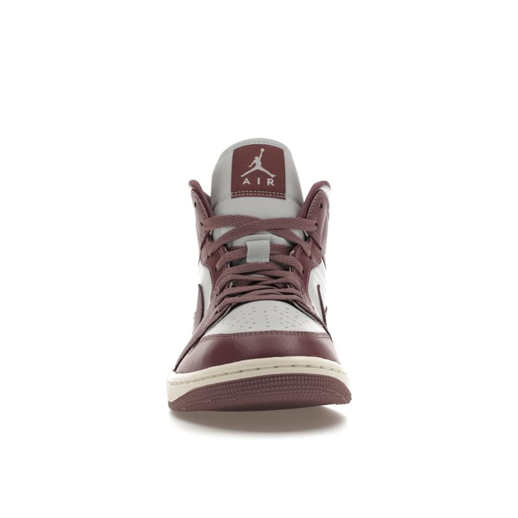 Air Jordan 1 Mid Sky J Mauve Women Sneakers Purple Pure-Platinum Sail BQ6472-050