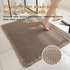 Bath Mat Bathroom Rugs Shower Mat Non Slip Waffle Quick Dry Machine Washable Carpet Super Absorbent Waffle Bathroom Mat