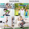 5Kit TPE Resistance Bands Fitness Rubber Loop Bands Strength Training Workout Expander Yoga Gym Equipment Elastic Rubber Loop