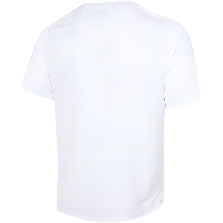 Nike Running Casual Sports Breathable Short Sleeve T-Shirt Men Tops White DA1316-100