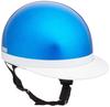 Bike Parts Center Helmet Half White Brim Blue Glitter Free Size (Head Circumference 57cm~59cm) 710904