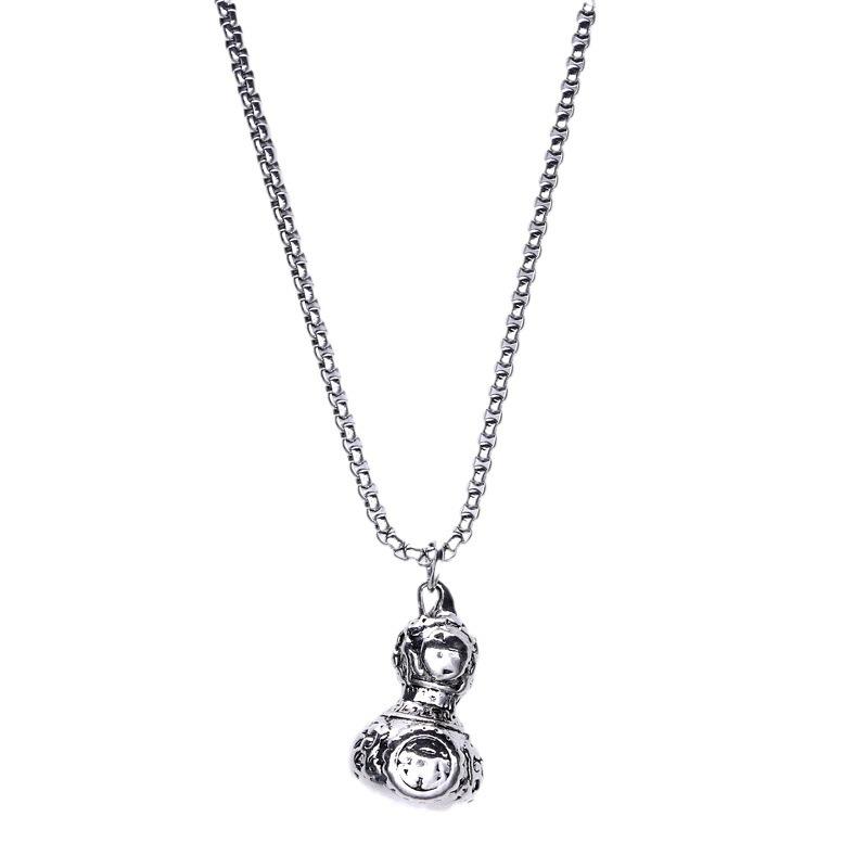 

Новое китайское шикарное ожерелье из тыквы для мужчин и женщин Чаорен, индивидуальность, хип-хоп, мода, ретро, гочао, универсальные подвески 70CM