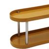 2-stufiges Badezimmer-Aufbewahrungsregal Make-up-Organizer Regale Arbeitsplatte Dusch-Caddy Regal für Gewürze