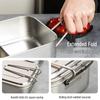 SikaiZhuo 304 Stainless Steel Partitioned Bento Lunch Box