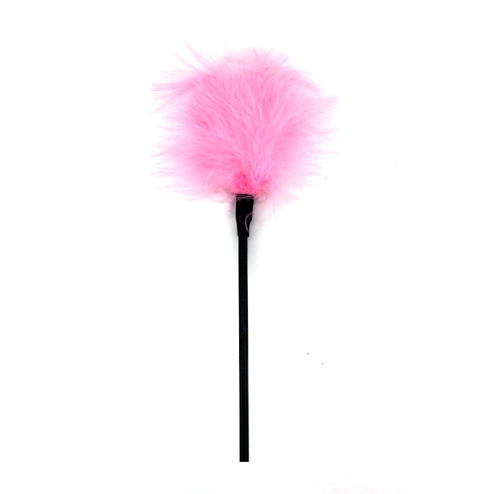 Feather Paddle SM Toy: Erotic Flirting Feather Brush Stick for Adults