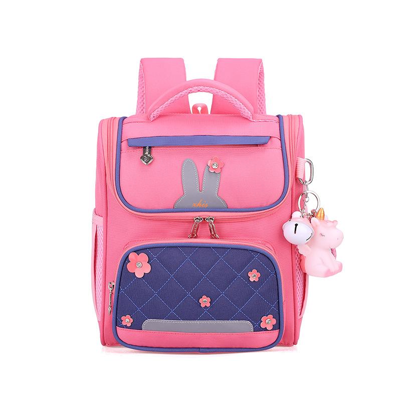 Grundschüler Schultasche Mädchen Kindergarten 1, 2, 3 Klassen 3-8 Jahre Alter Rucksack Niedlich Wasserdicht Weltraum Schultaschen