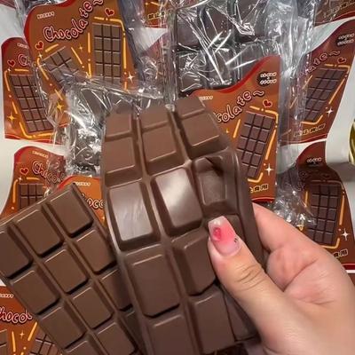 Slow-Growing Chocolate Extrusion, Soft Sensory Fidget To Relieve Stress, Anti-Anxiety Pinch Music To Relax Gifts Fidget Toys