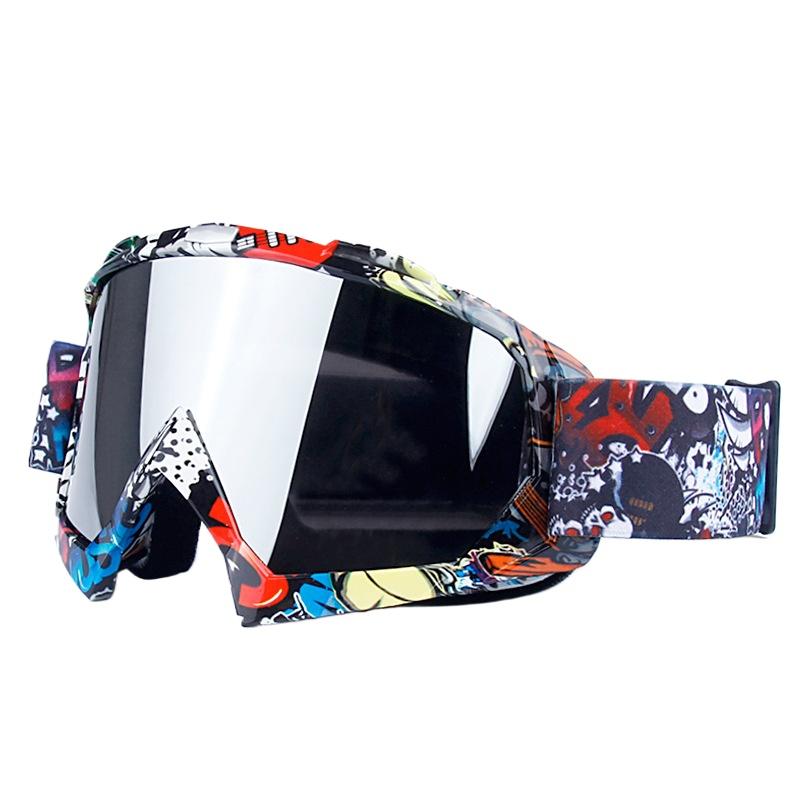 Outdoor Motorcycle Goggles Riding Glasses Helmet Off-Road Harley Vintage Windproof Dust Goggles