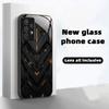 SimplicityTrend Exquisite Luxury High-end PhoneCase Glass PhoneCase for Samsung Galaxy S26 S25 S24 S23 S22 S21 FE,Ultra,Plus
