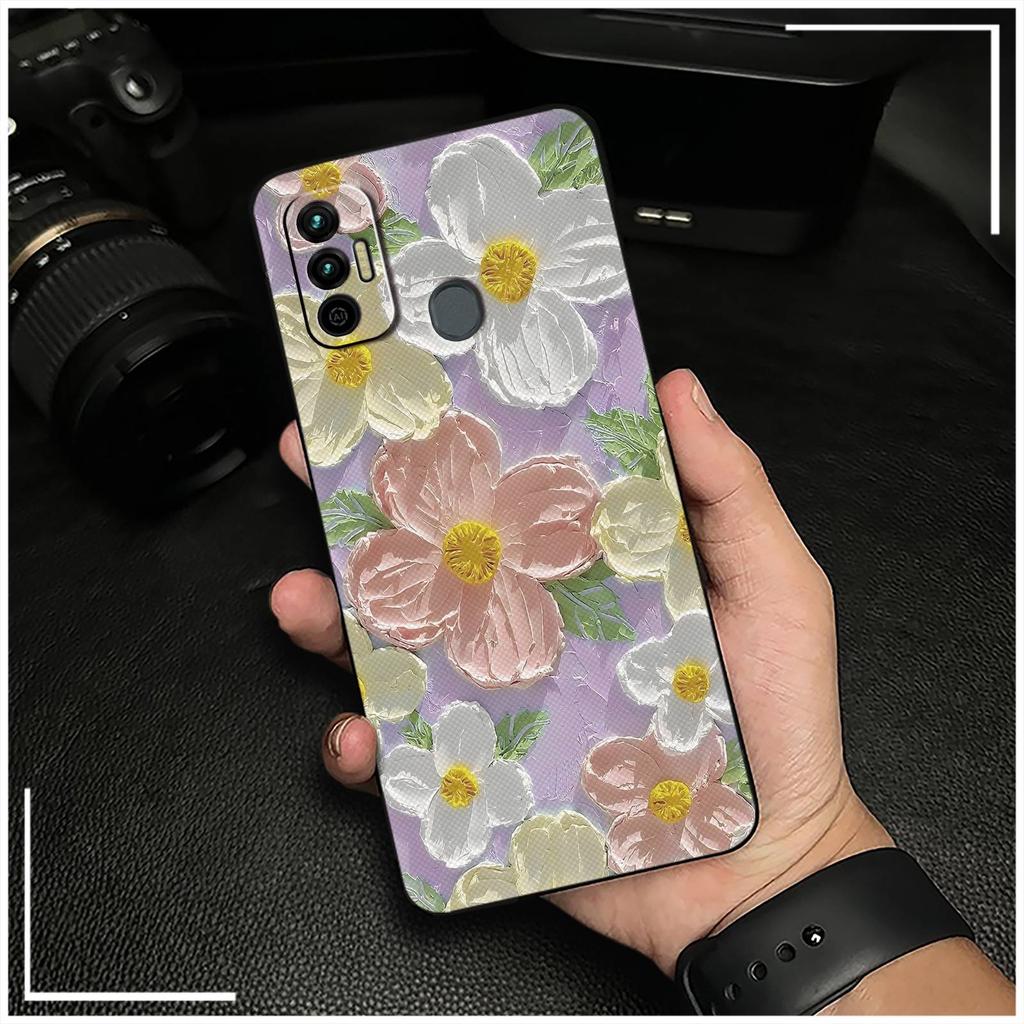 Anti-dust Shockproof Phone Case For Tecno Spark 7/Spark7T Silicone Protective Durable Cartoon Soft case Phone Pouch TPU