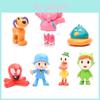 Entzückendes Pocoyo Zinkia Plüschfiguren-Set Enthält Bunte Elefanten- und Entenspielzeuge