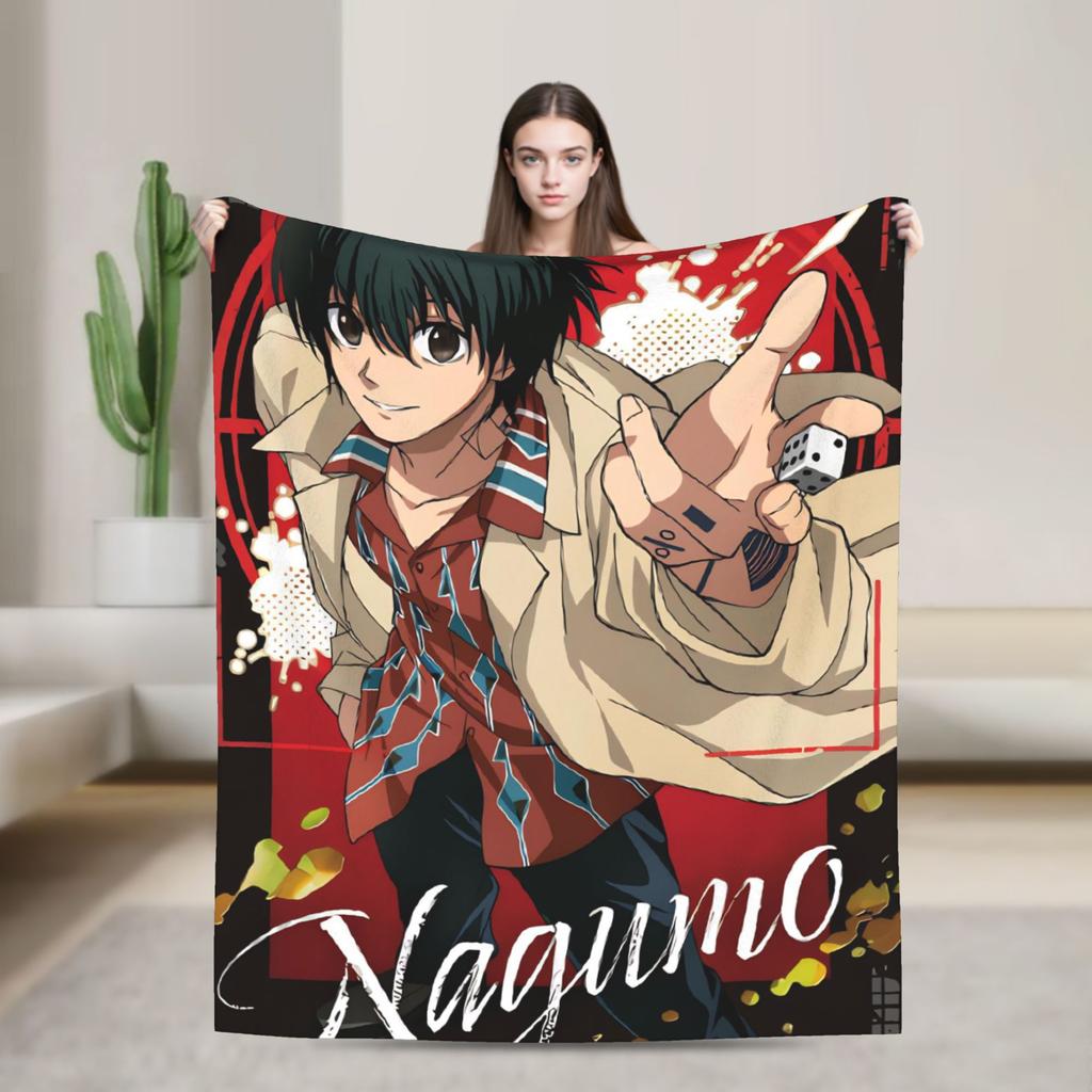 Super Soft Blanket Picnic Yoichi Nagumo Sakamoto Days  Throw Blanket  Flannel Bedspread For Home Decor Aesthetic Sofa Bed Cover