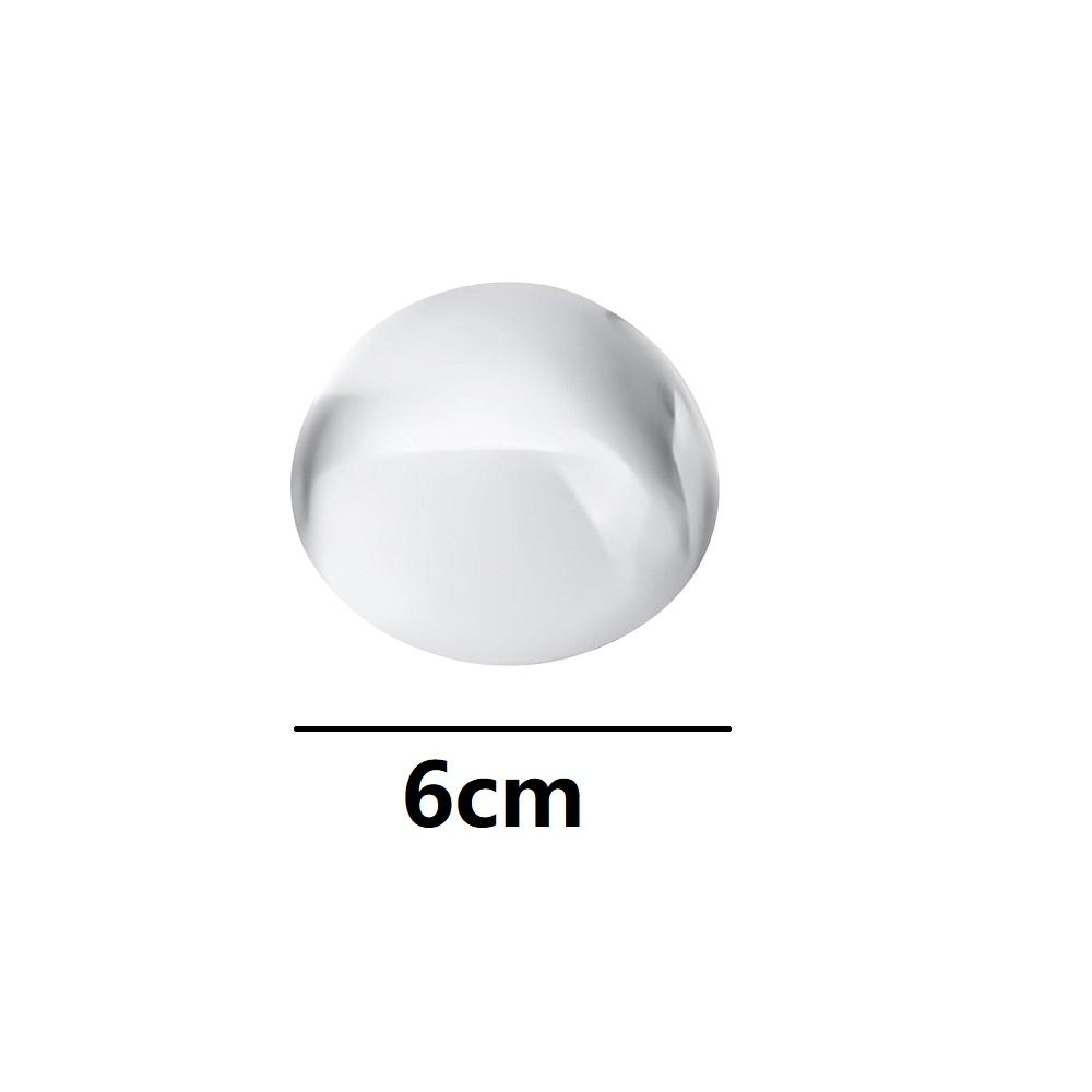 Sfera di Vetro Semisfera di Cristallo Pesa-carte 4/6/8/10cm Sfere Decorazioni per la Casa Ornamenti Statuette Lenti d'Ingrandimento